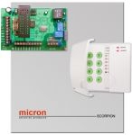 Micron SCORPION Z4120C riasztóközpont, MX-600 LED kezelöegységgel